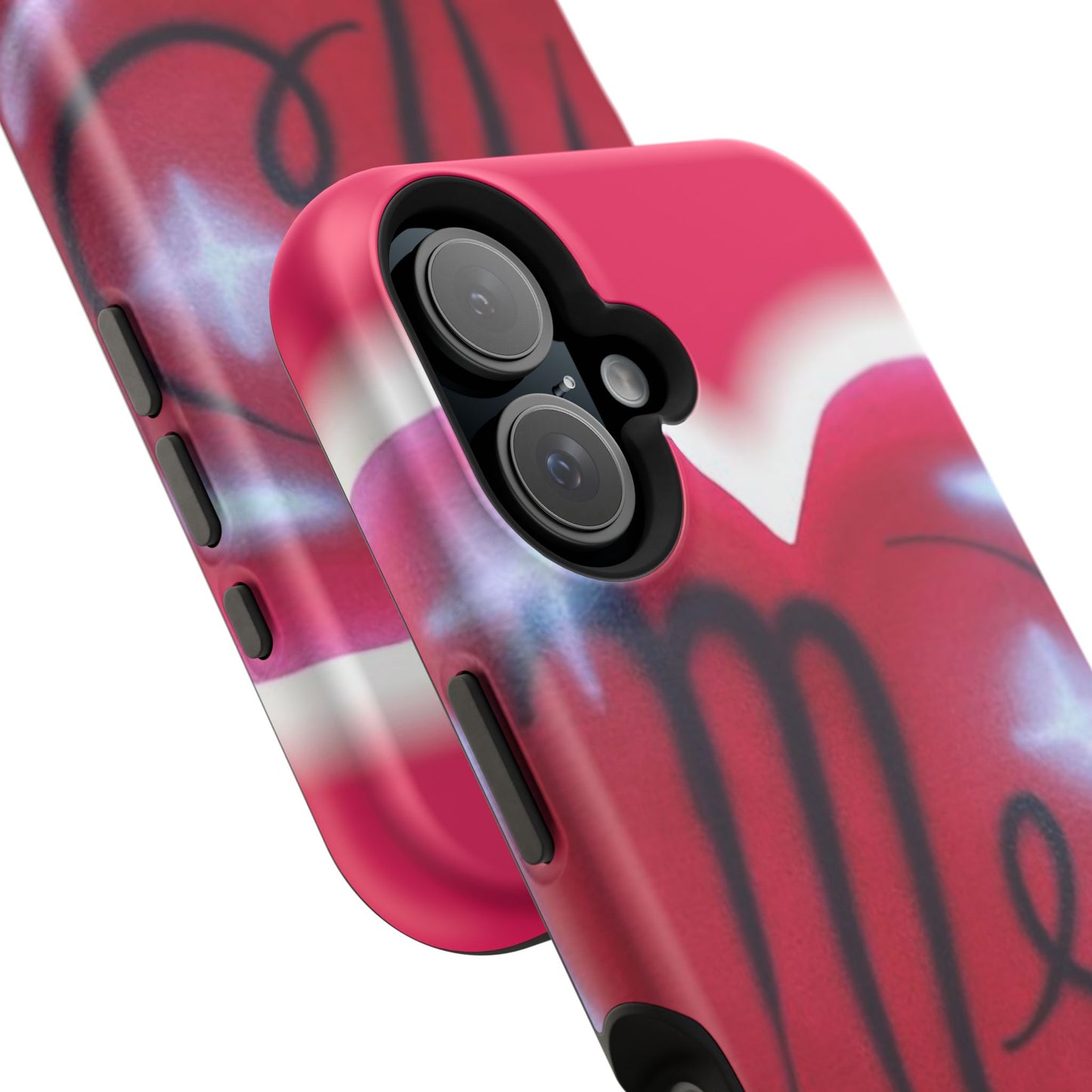 MagSafe "i <3 me" Airbrush iPhone Hülle