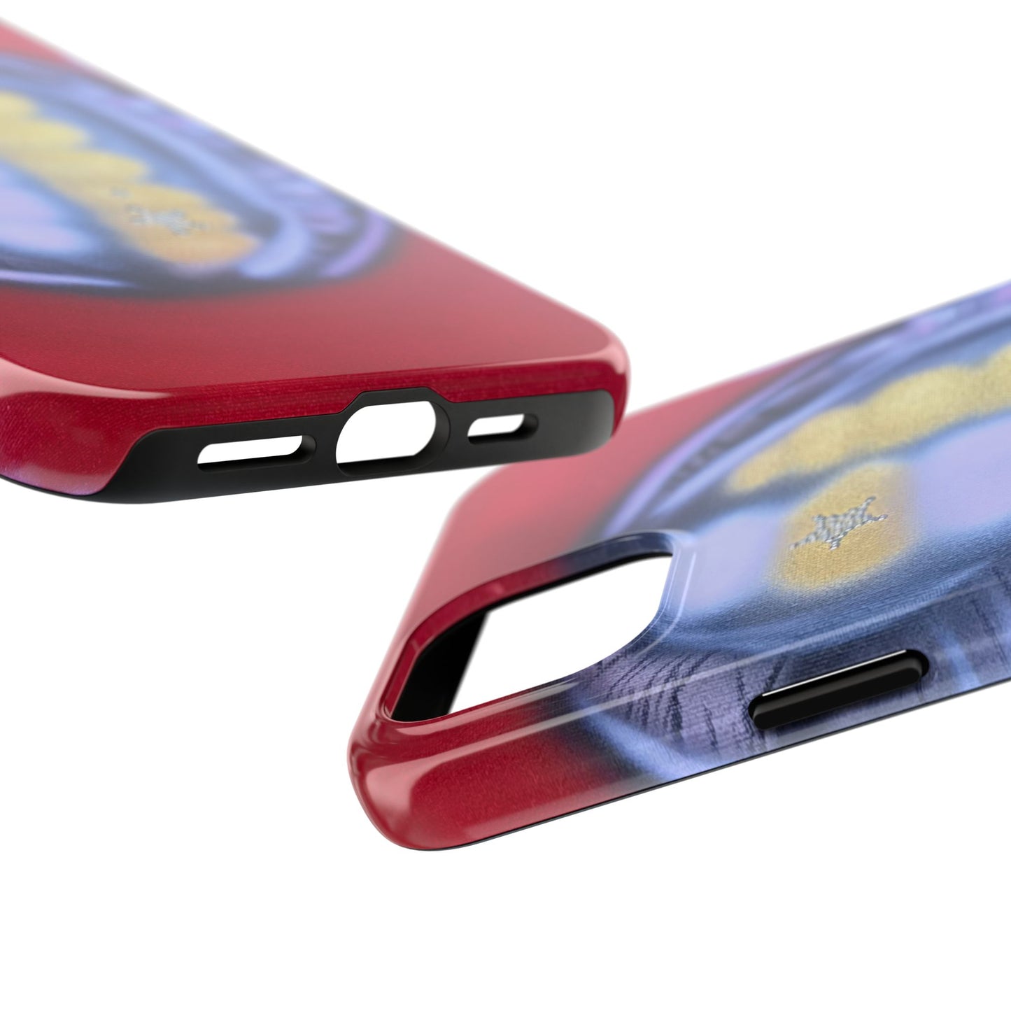 "bite me bling" airbrush iPhone case