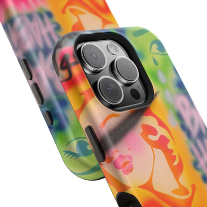 MagSafe „schlechte Angewohnheiten“ Airbrush iPhone Hülle