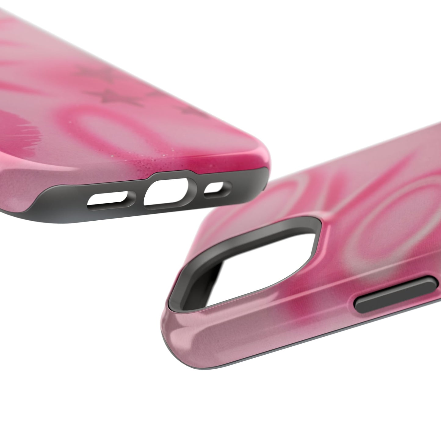 MagSafe "perfectly pink" airbrush iPhone case