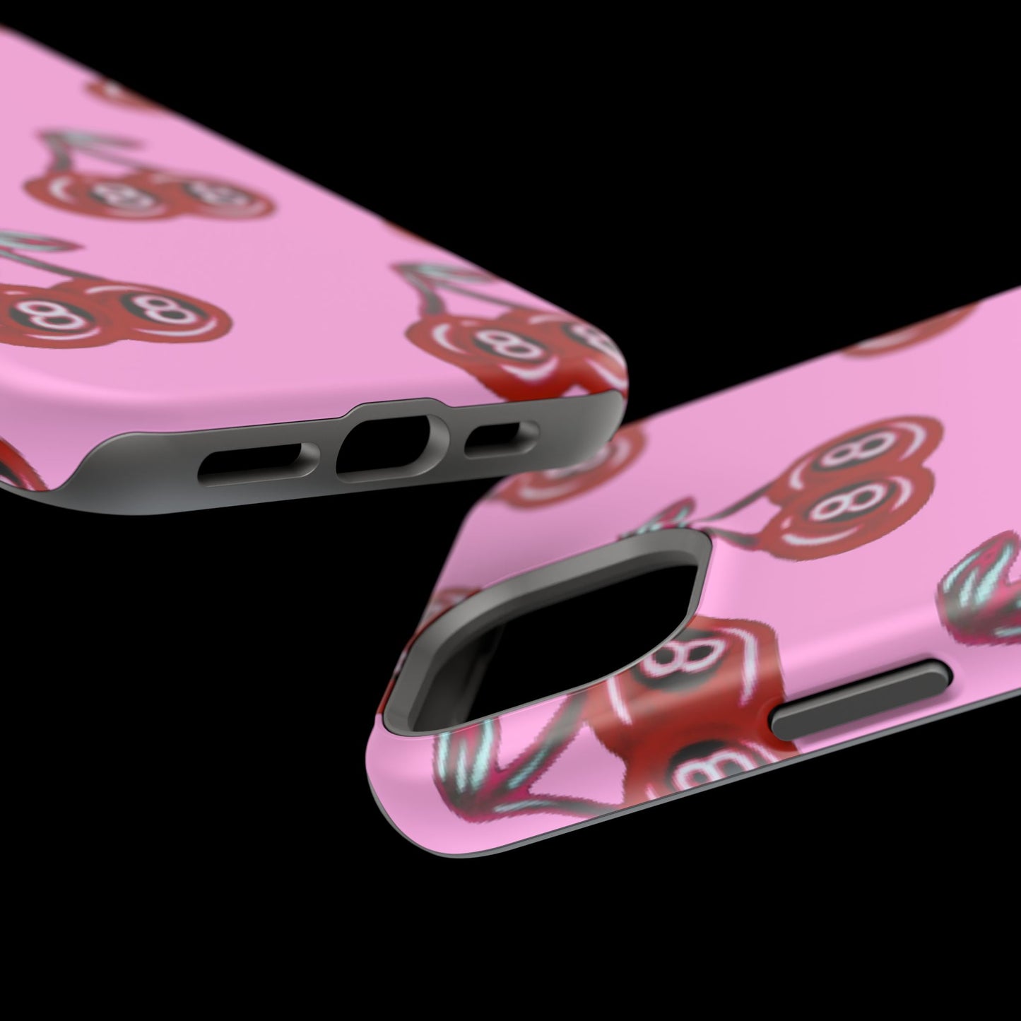 MagSafe "cami cherry pink" Airbrush iPhone Hülle