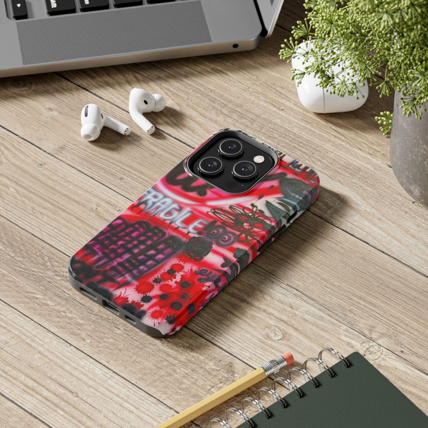"lucky you!" airbrush iPhone case