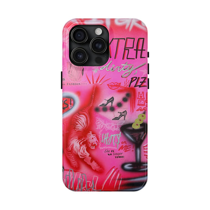 "extra dirty, plz!" airbrush iPhone case
