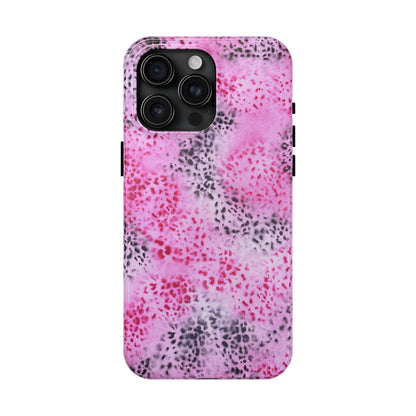 "pink cheetah pt. 2" airbrush iPhone case
