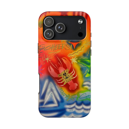 "tipsy lobster" airbrush iPhone case