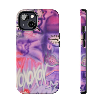 "mic check" airbrush iPhone case