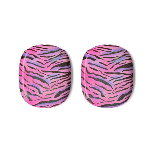 "glitter zebra" airbrush airpod max cases