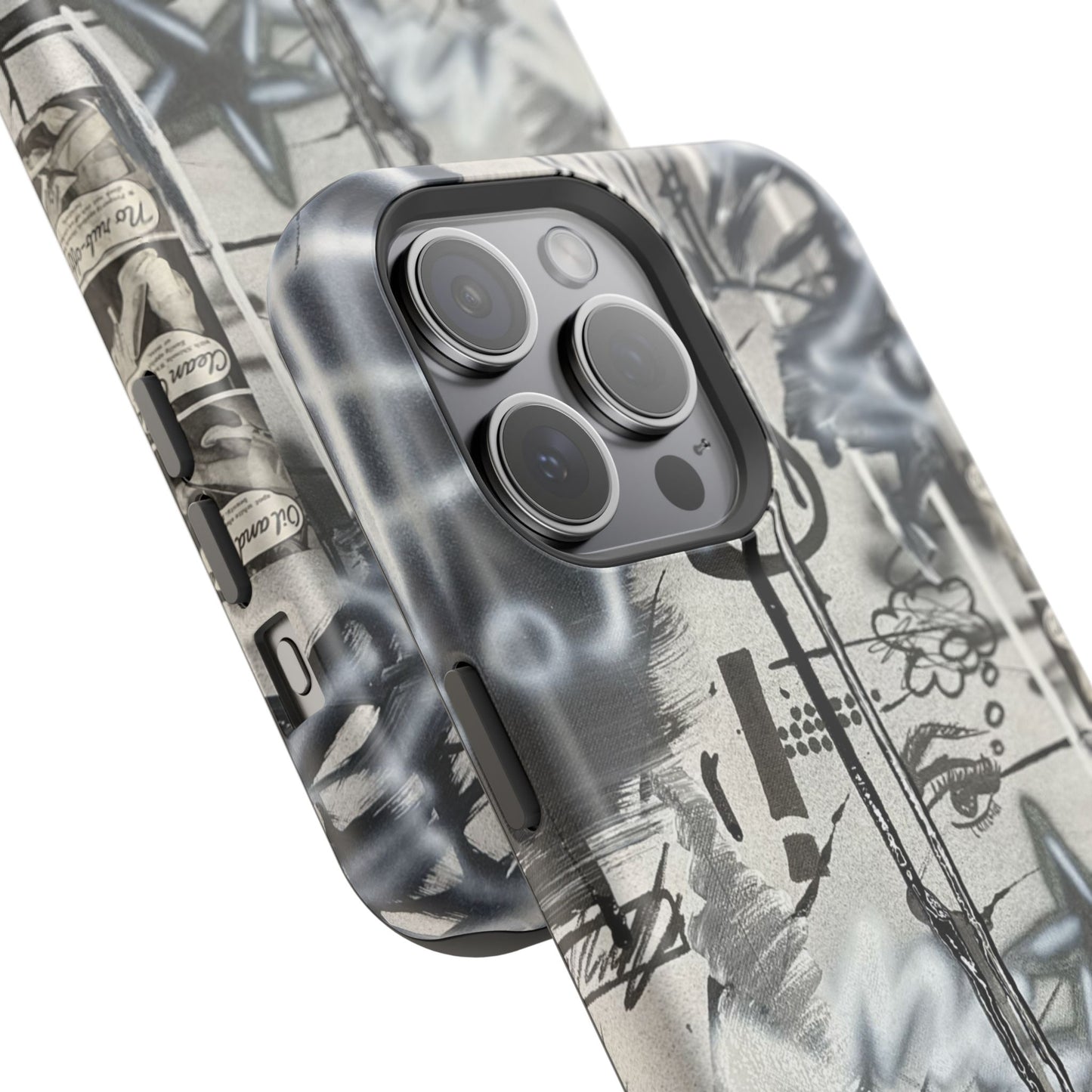 MagSafe "monochrome mood" airbrush iPhone case