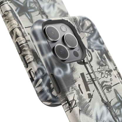MagSafe "monochrome mood" airbrush iPhone case