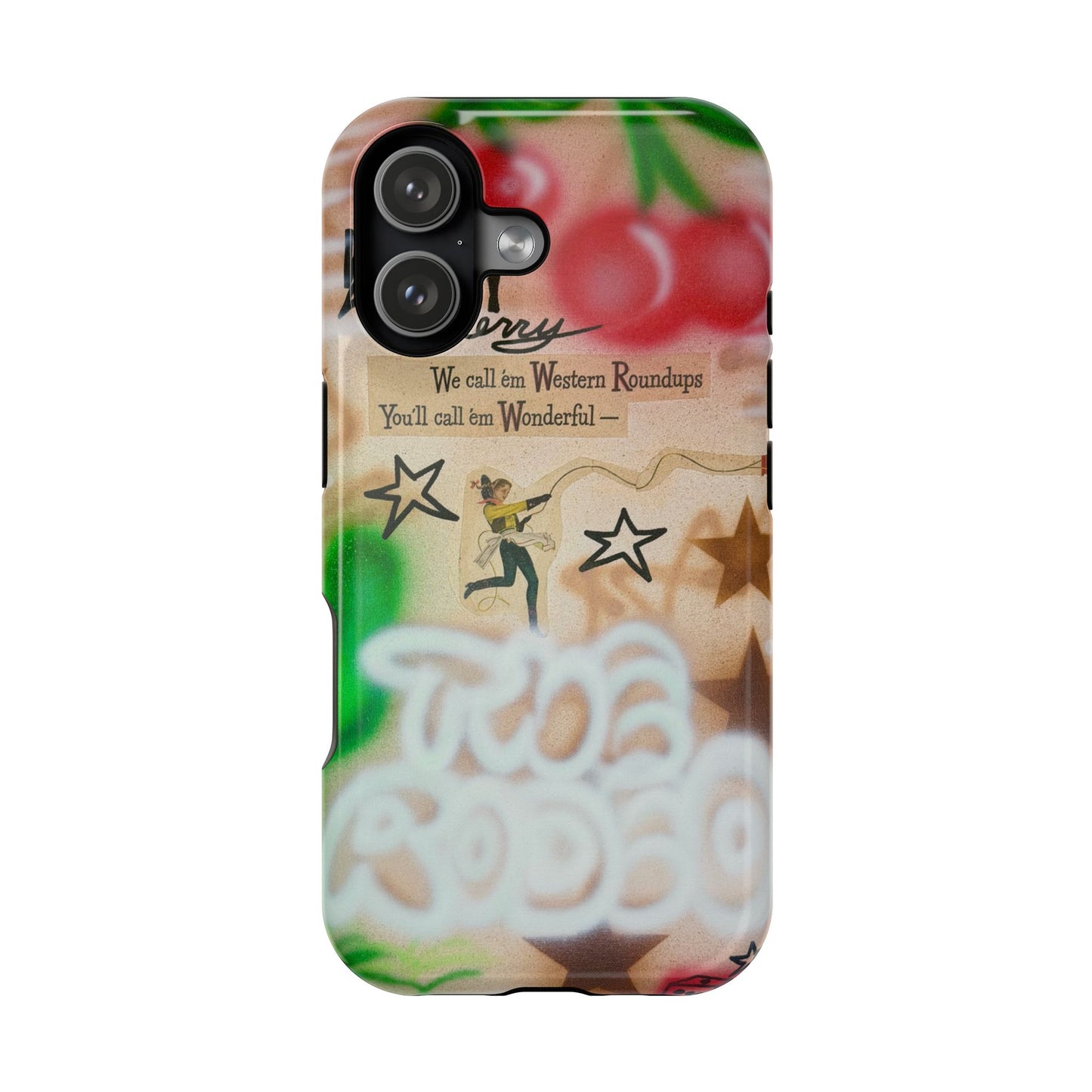 MagSafe "the rodeo" airbrush iPhone case