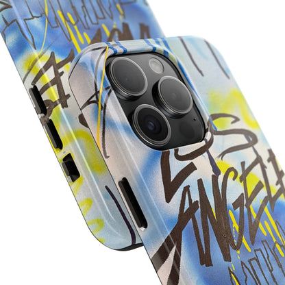 "los angeles" airbrush iPhone case