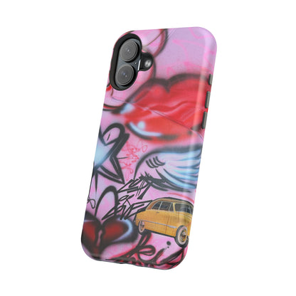 MagSafe "lust or love" airbrush iPhone case