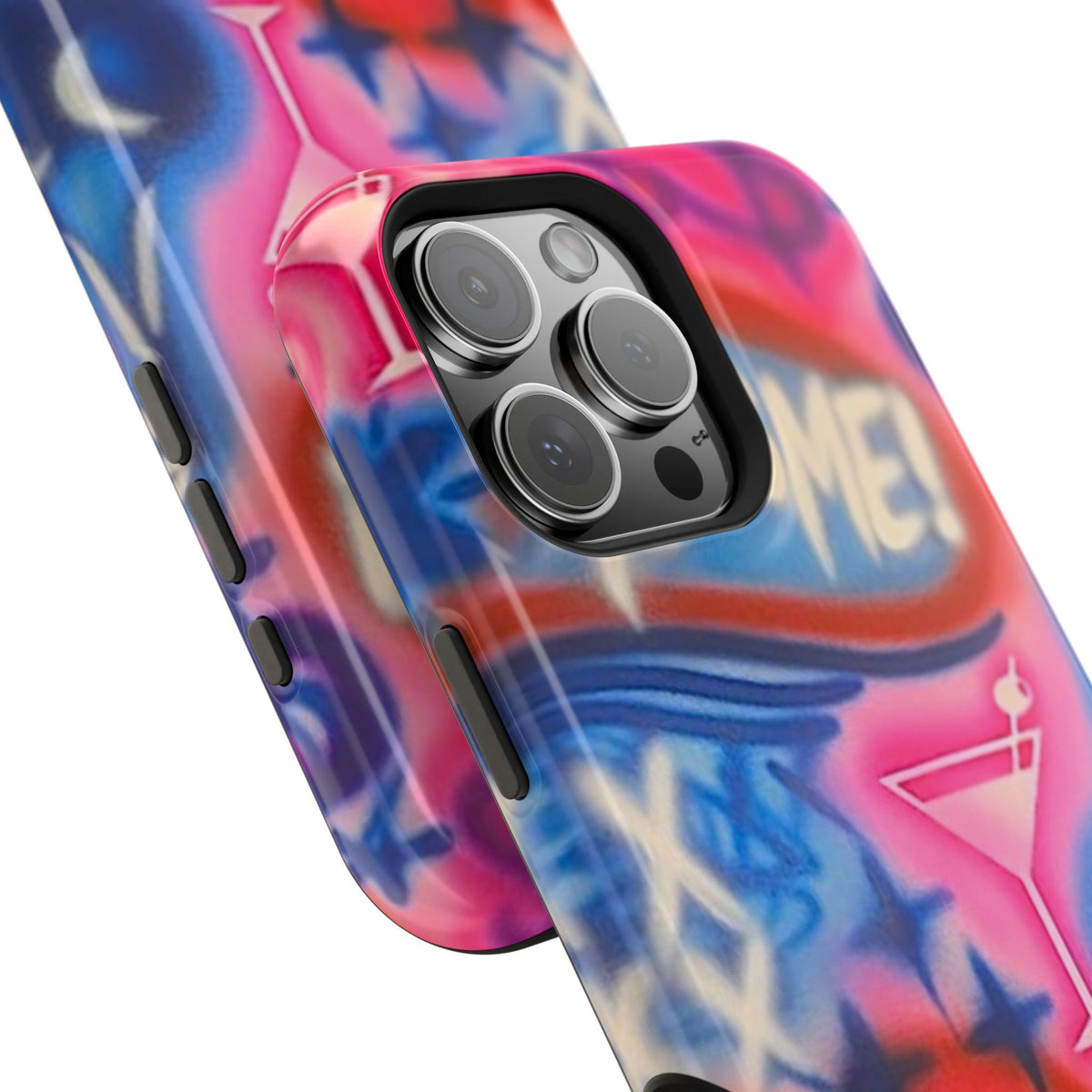 MagSafe "kiss me pt. 2" Airbrush iPhone Hülle