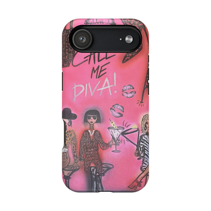 MagSafe "party diva" airbrush iPhone case
