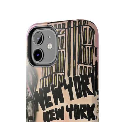 "new york, new york!" airbrush iPhone case
