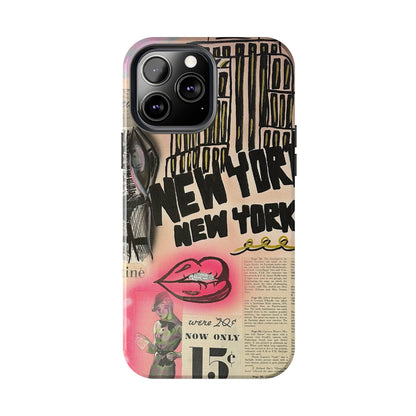 "new york, new york!" airbrush iPhone case