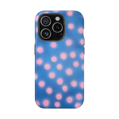 MagSafe „Zuckerwatte-Sorbet-Tupfen“ Airbrush iPhone-Hülle