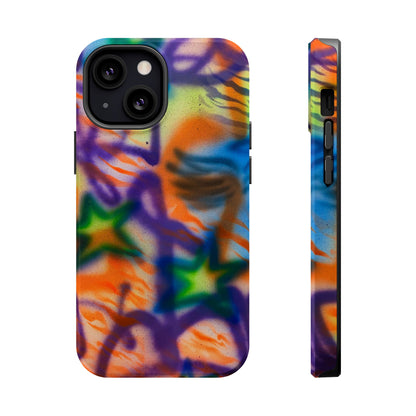 MagSafe "streetwear angel" airbrush iPhone case