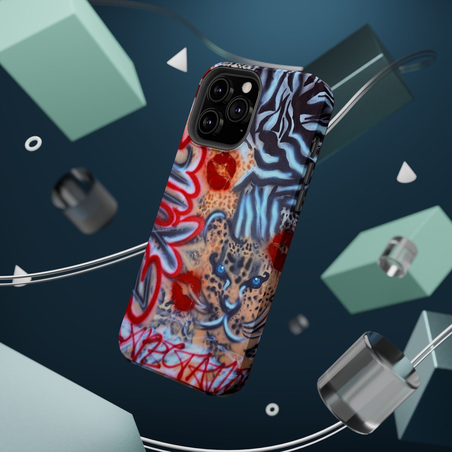 MagSafe "exotic expectations" airbrush iPhone case
