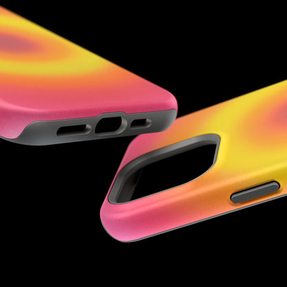 MagSafe "Pink Lemonade Aura" Airbrush iPhone Case