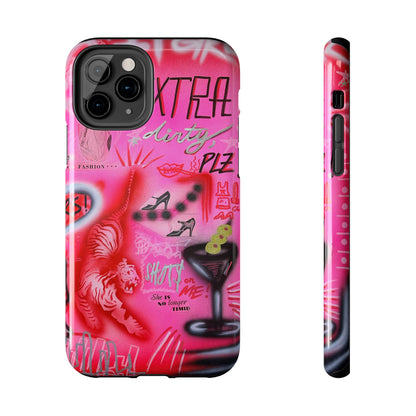 "extra dirty, plz!" airbrush iPhone case
