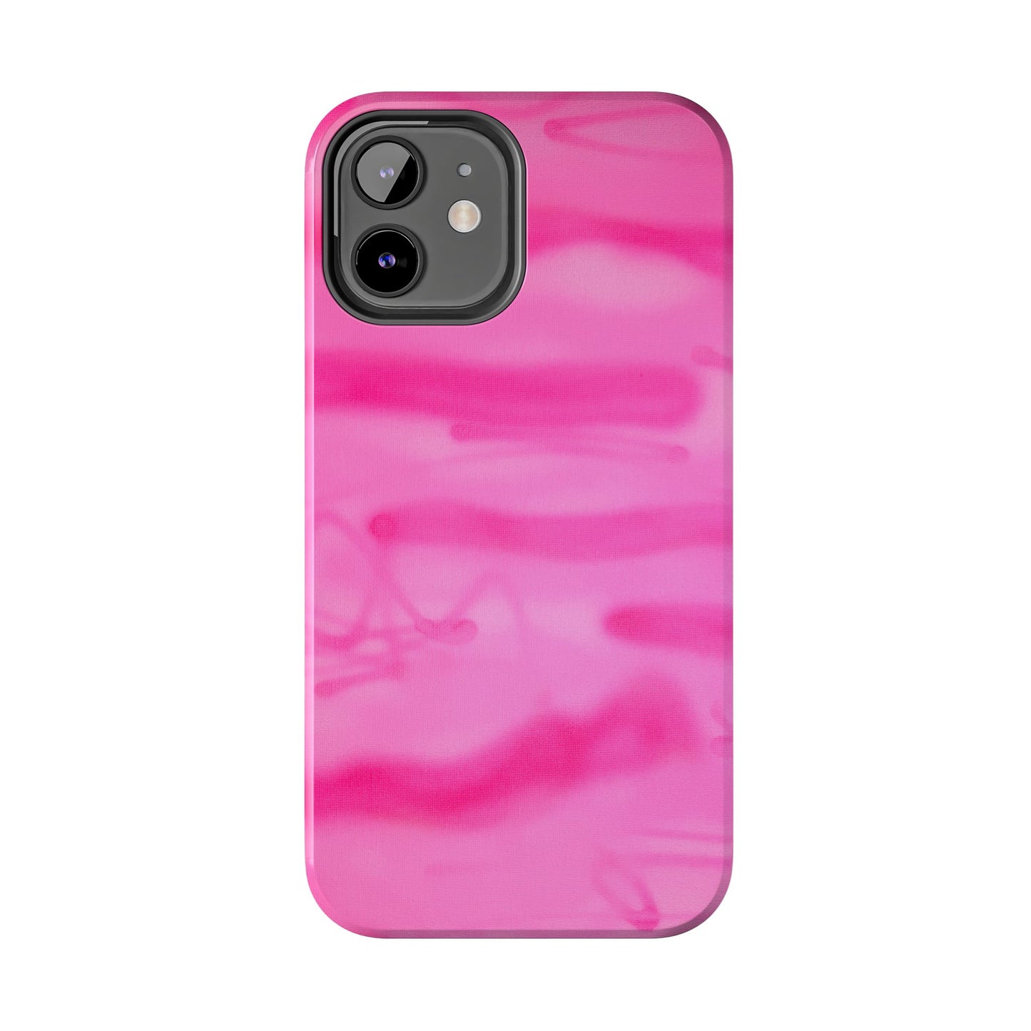 "pink camo" airbrush iPhone case