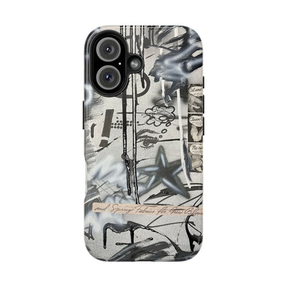"monochrome mood" airbrush iPhone case