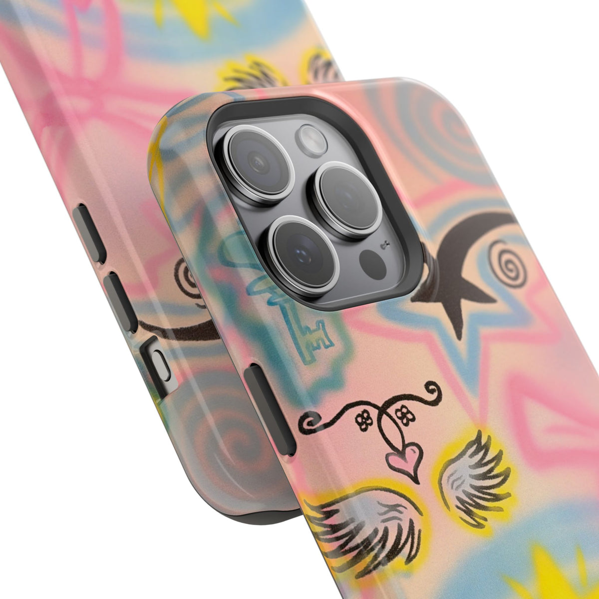 MagSafe "star energy" airbrush iPhone case