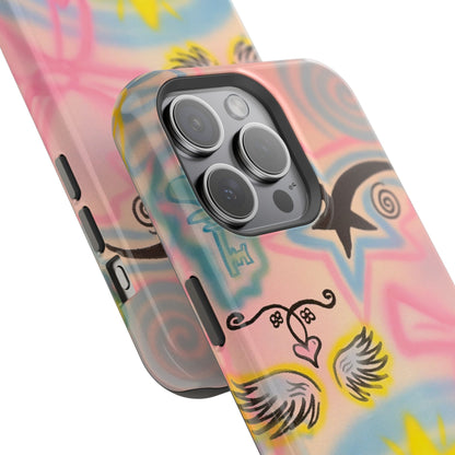 MagSafe "star energy" airbrush iPhone case