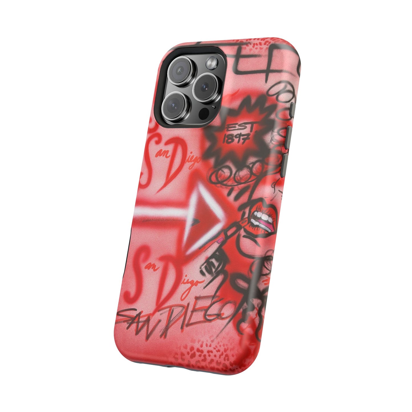 MagSafe "San Diego" Airbrush iPhone-Hülle