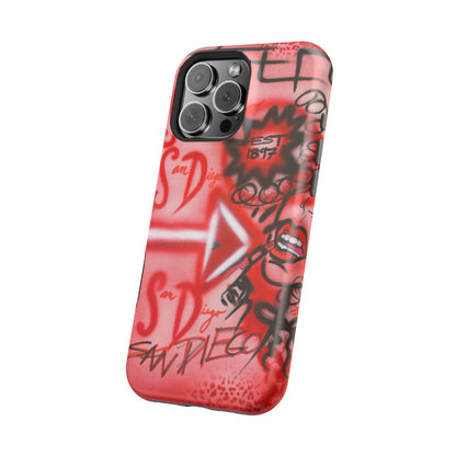 MagSafe "San Diego" Airbrush iPhone-Hülle