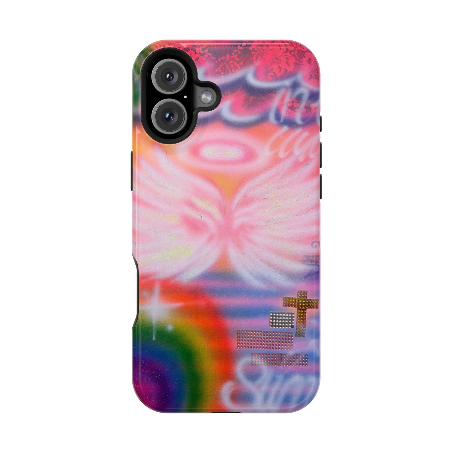 MagSafe "summer bliss" airbrush iPhone case