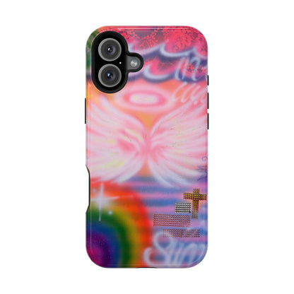 MagSafe "summer bliss" airbrush iPhone case
