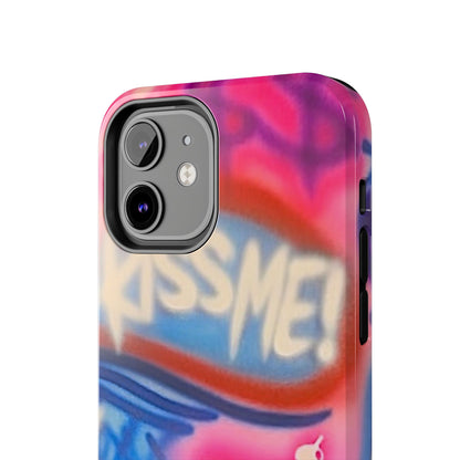 "kiss me pt. 2" airbrush iPhone case