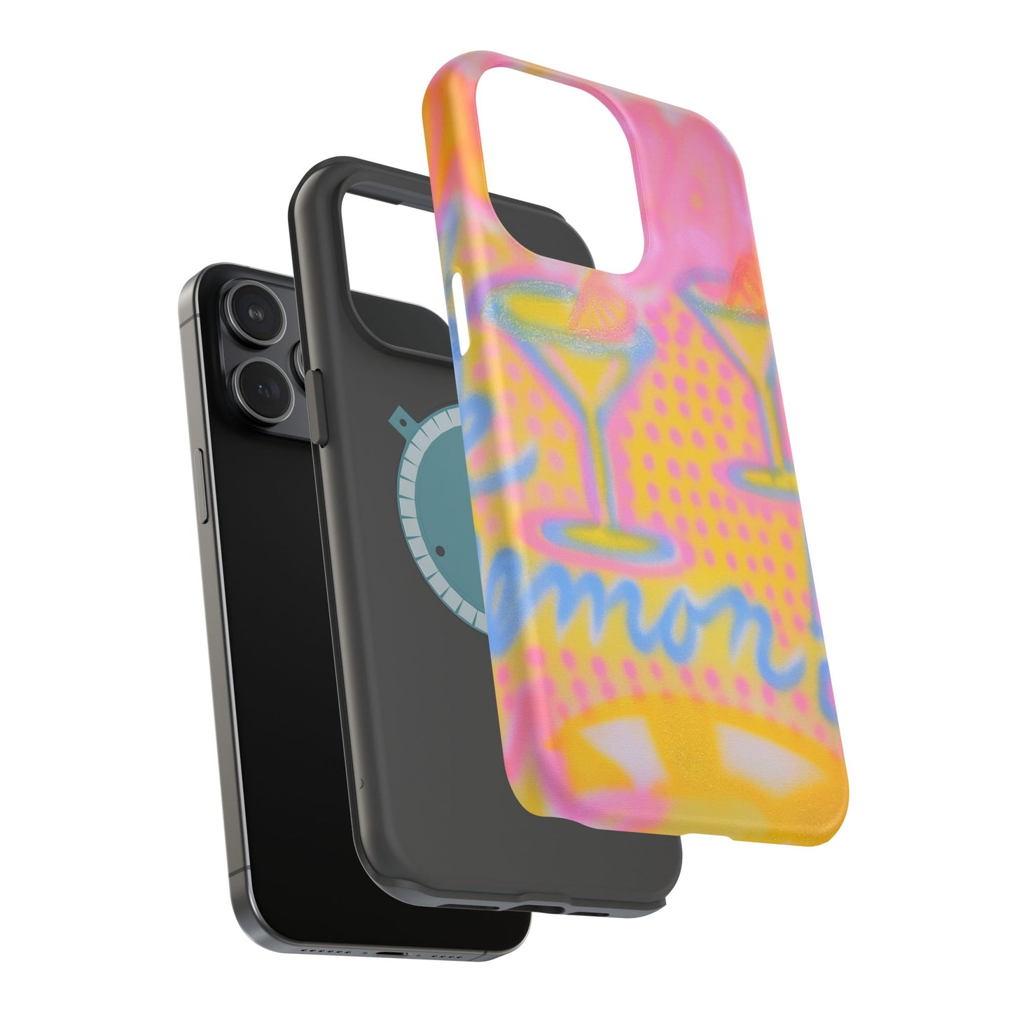MagSafe "lemontini" airbrush iPhone case