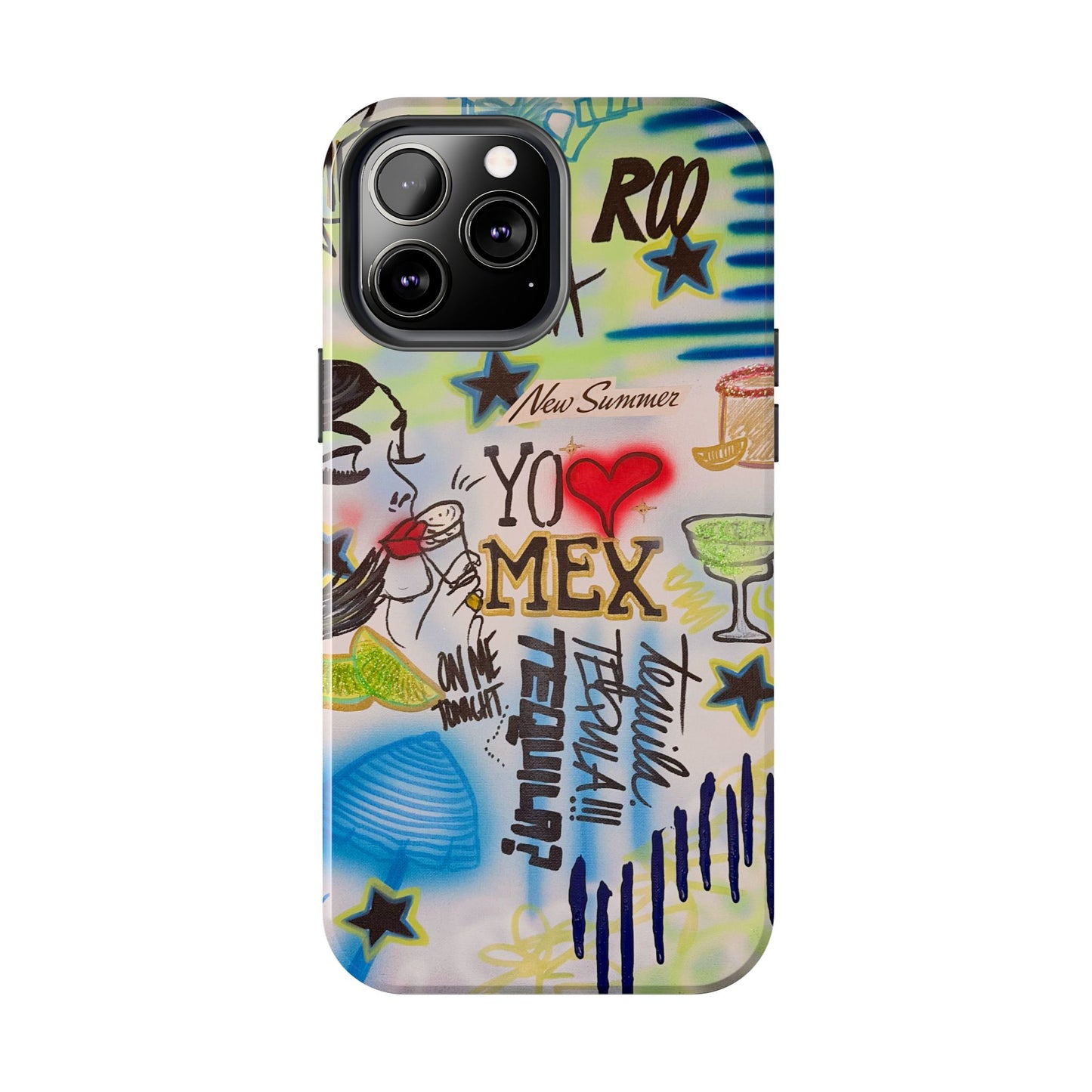 "salted lime" airbrush iPhone case