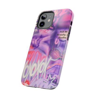 "mic check" airbrush iPhone case