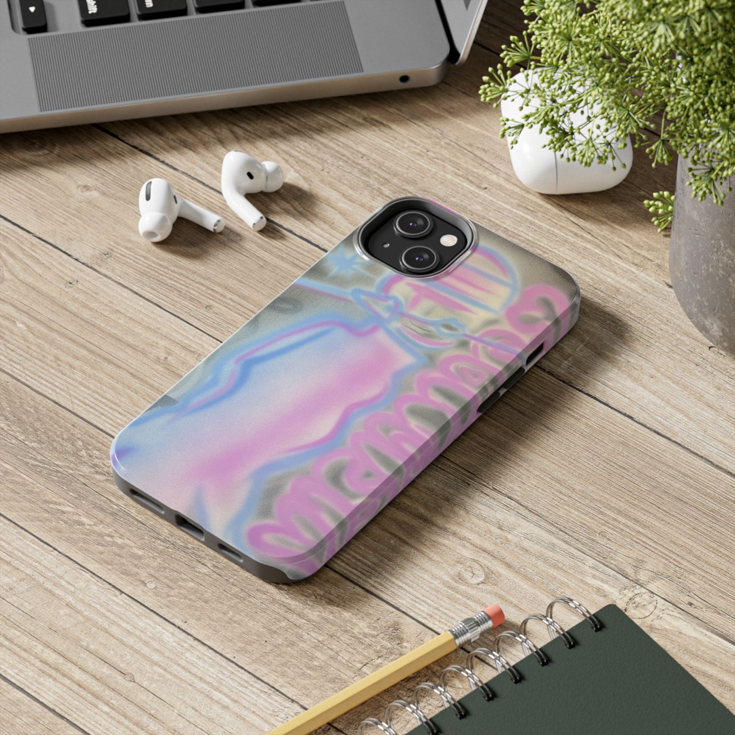 "the visionary" pt. 2 airbrush iPhone case