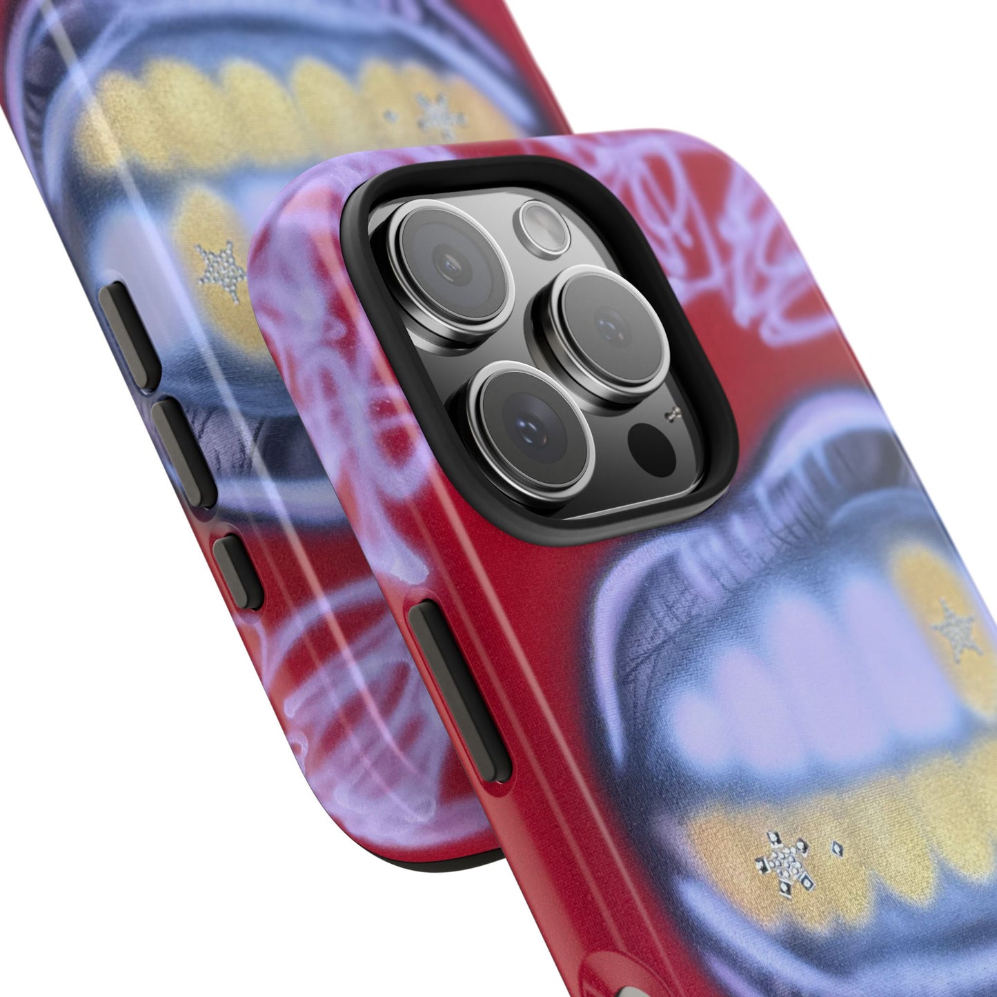 "tooth drip" airbrush iPhone case