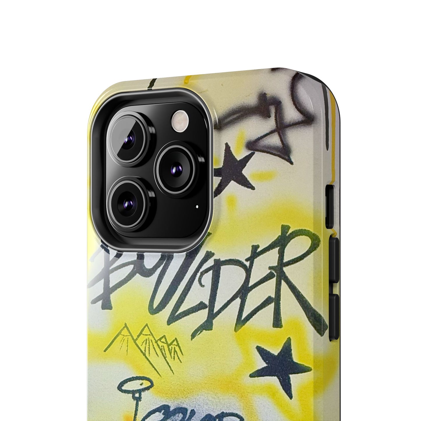 "boulder" airbrush iPhone case