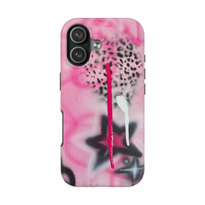 "pink cheetah" airbrush iPhone case