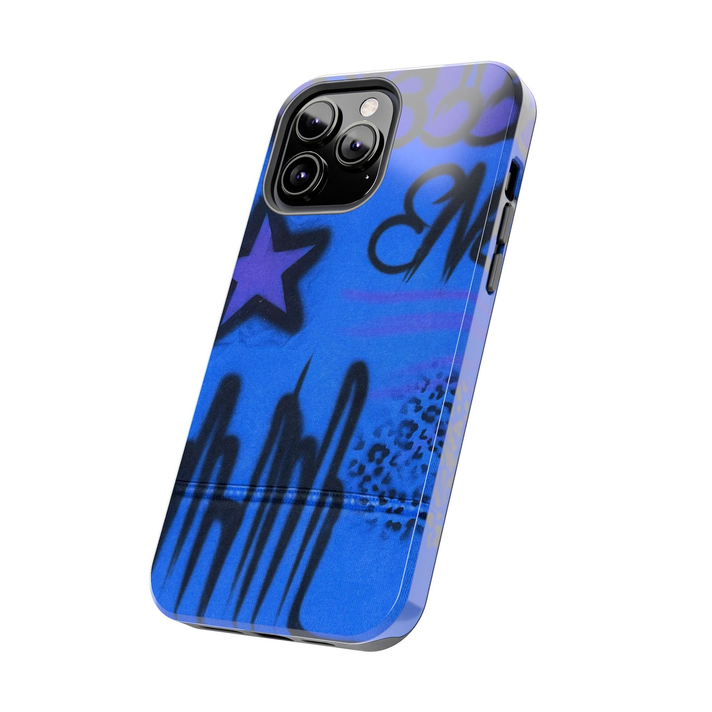 "infamous indigo" airbrush iPhone case
