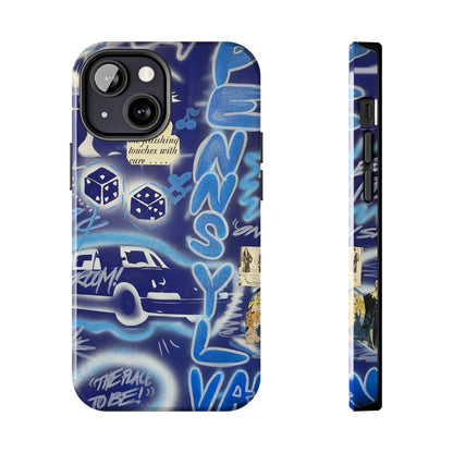 "state college, pa" airbrush iPhone case