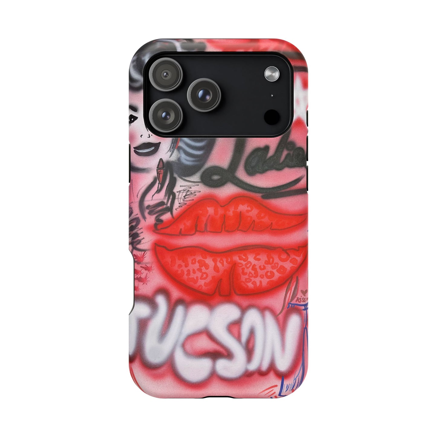 MagSafe "tucson, az" airbrush iPhone case