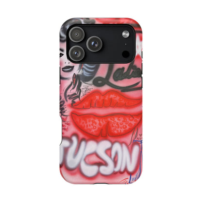 MagSafe "tucson, az" airbrush iPhone case