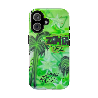 MagSafe "tampa, fl" airbrush iPhone case