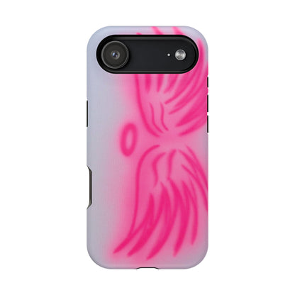 MagSafe "angel wings" airbrush iPhone case