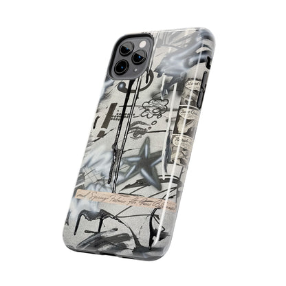 "monochrome mood" airbrush iPhone case