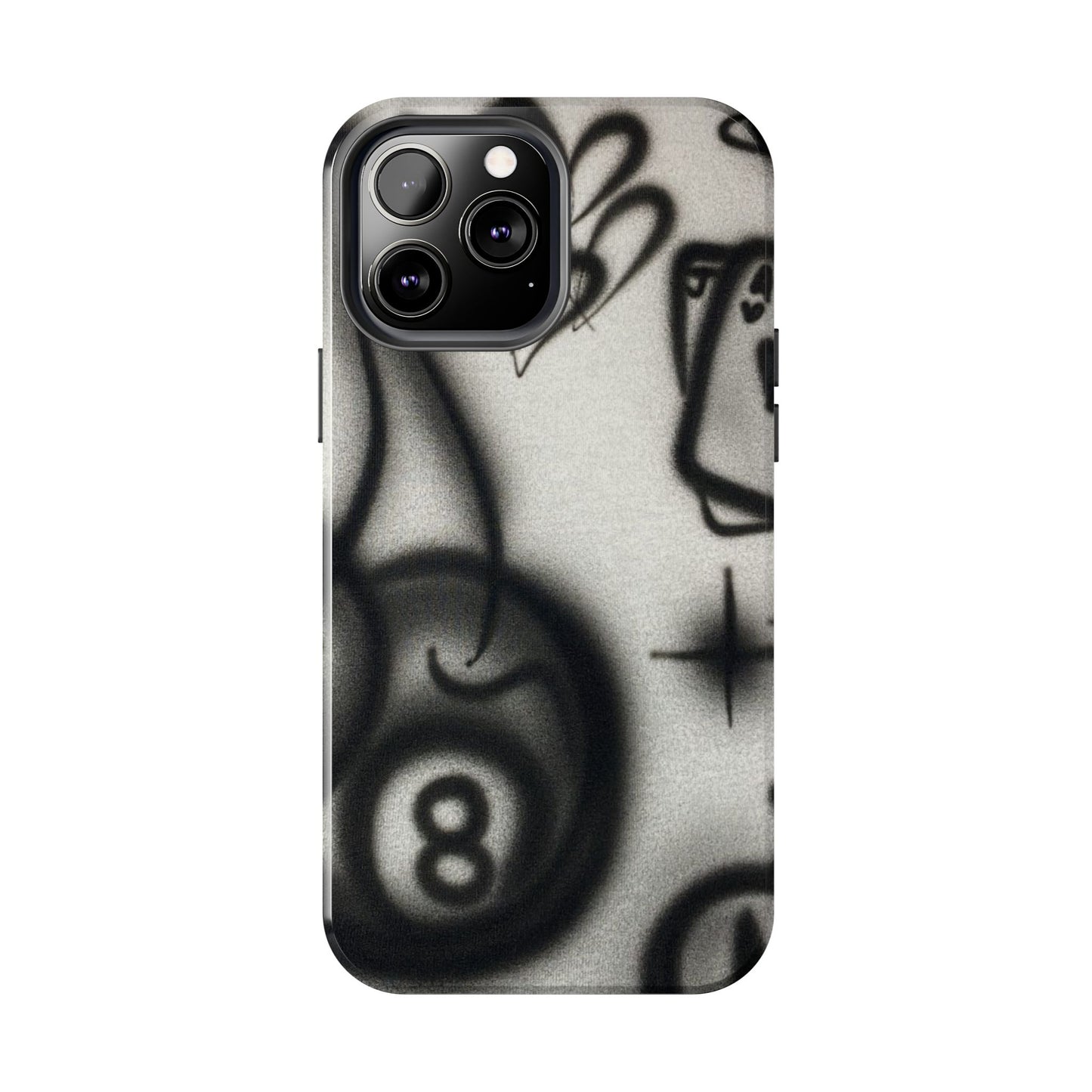 "hidden ace" airbrush iPhone case