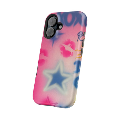 MagSafe "star symbol" airbrush iPhone case